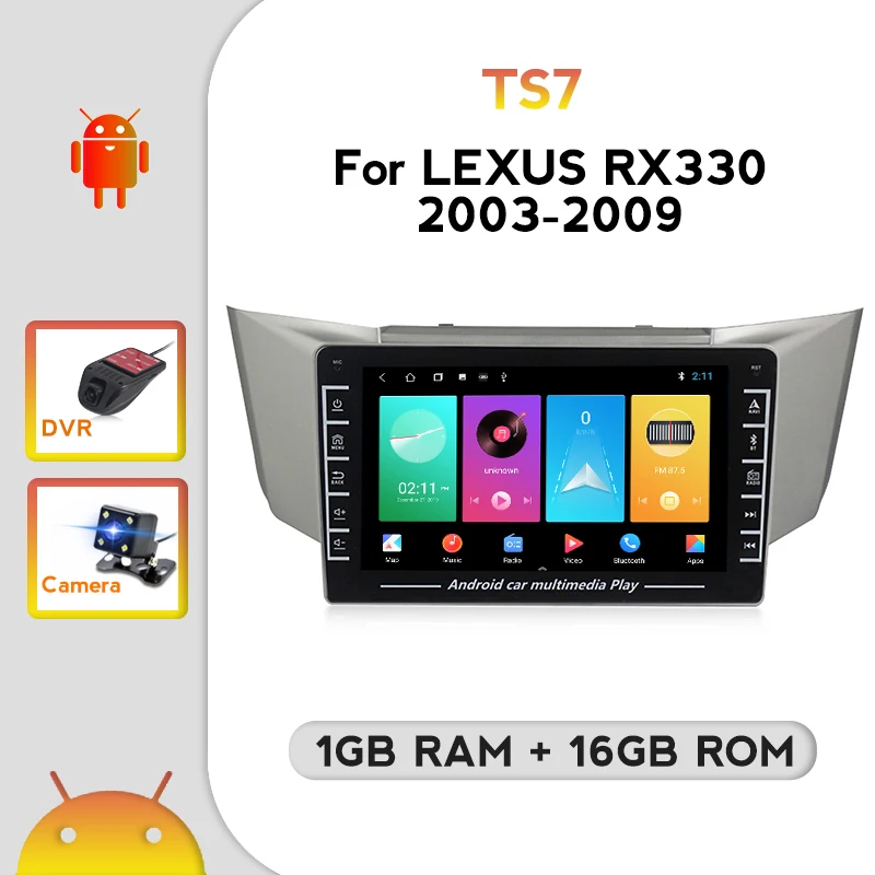 YELLOBERRY Car navigation Android system 1 + 16G car radio for Lexus RX330 2003-2009 multimedia player touch screen with buttons
YELLOBERRY Car navigation Android system 1 + 16G car radio for Lexus RX330 2003-2009 multimedia player touch screen with buttons