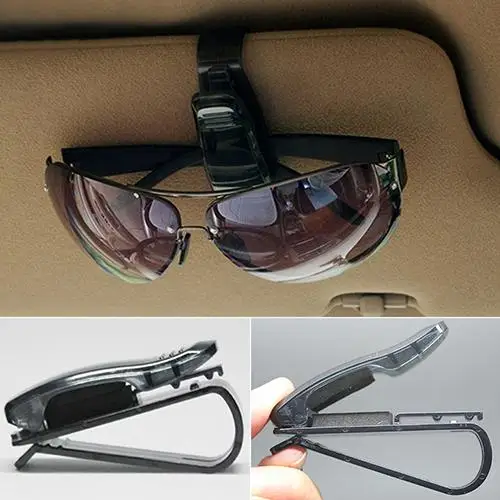 Fashion Black Auto Car Vehicle Visor Glasses Sunglasses Ticket Card Holder Clip Auto Accessories Car Supllies
Fashion Black Auto Car Vehicle Visor Glasses Sunglasses Ticket Card Holder Clip Auto Accessories Car Supllies