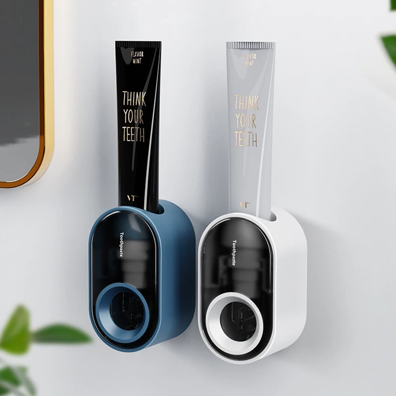 GBSC Automatic Toothpaste Dispenser Wall Mount Bathroom Accessories Set Toothpaste Squeezer Dispenser Bathroom Toothbrush Holder
GBSC Automatic Toothpaste Dispenser Wall Mount Bathroom Accessories Set Toothpaste Squeezer Dispenser Bathroom Toothbrush Holder