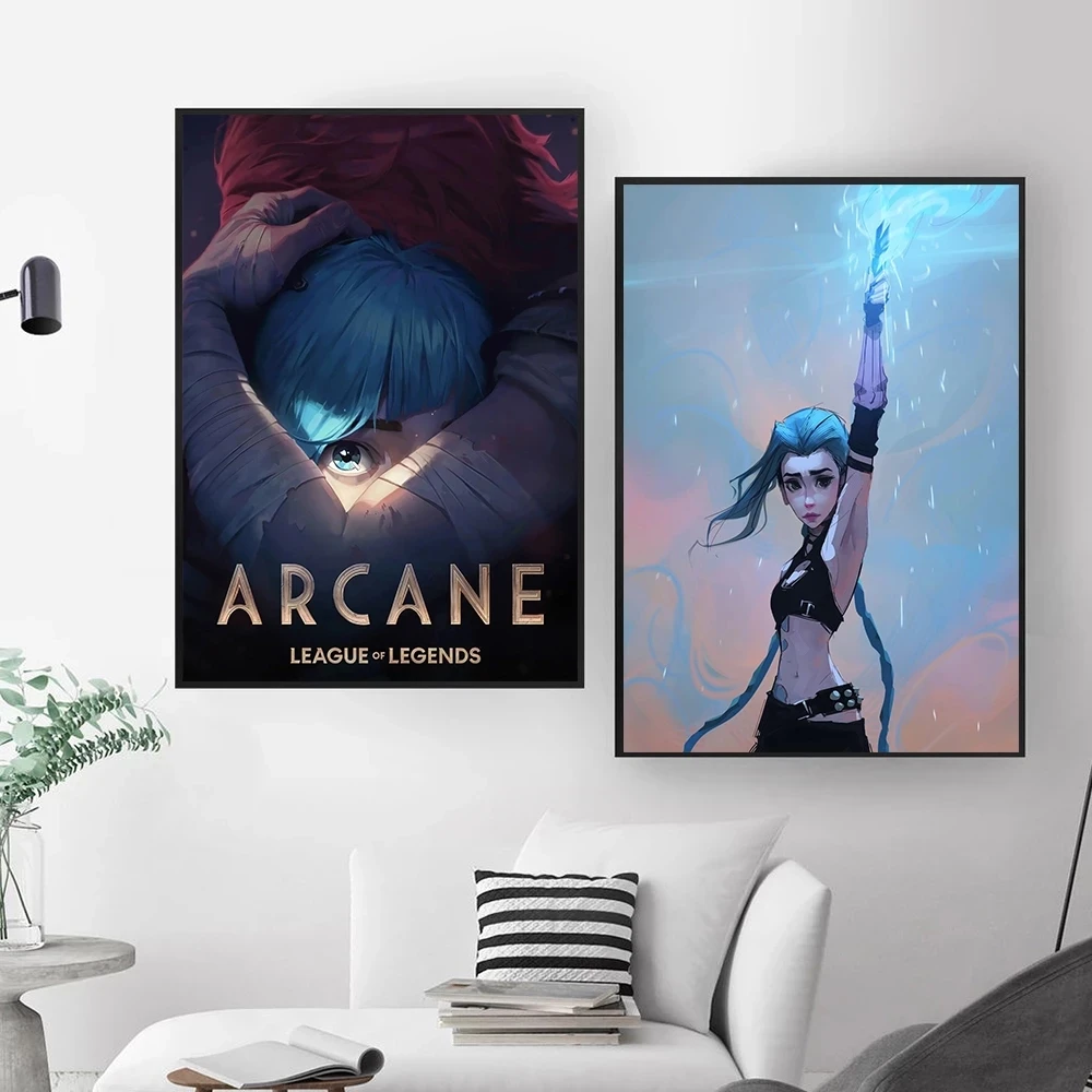 Wall Art Popular Game Jinx League of Legends Arcane TV Series Poster Canvas Painting Living Room Game Lovers Home Decor
Wall Art Popular Game Jinx League of Legends Arcane TV Series Poster Canvas Painting Living Room Game Lovers Home Decor