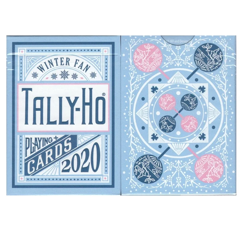 Карты для игры в покер Tally-Ho Winter Fan Back, USPCC, велосипед, кардистри, колода, размер волшебных карт, фокусы, реквизит, 2020
Карты для игры в покер Tally-Ho Winter Fan Back, USPCC, велосипед, кардистри, колода, размер волшебных карт, фокусы, реквизит, 2020