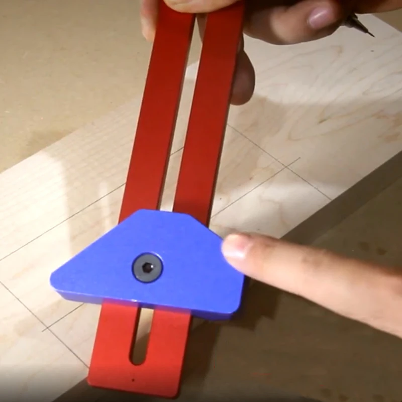 Woodworking 45/90 Degree Angle Scriber Ruler Hole Ruler Aluminum Alloy T-Shaped Mark Ruler Measuring Ruler
Woodworking 45/90 Degree Angle Scriber Ruler Hole Ruler Aluminum Alloy T-Shaped Mark Ruler Measuring Ruler