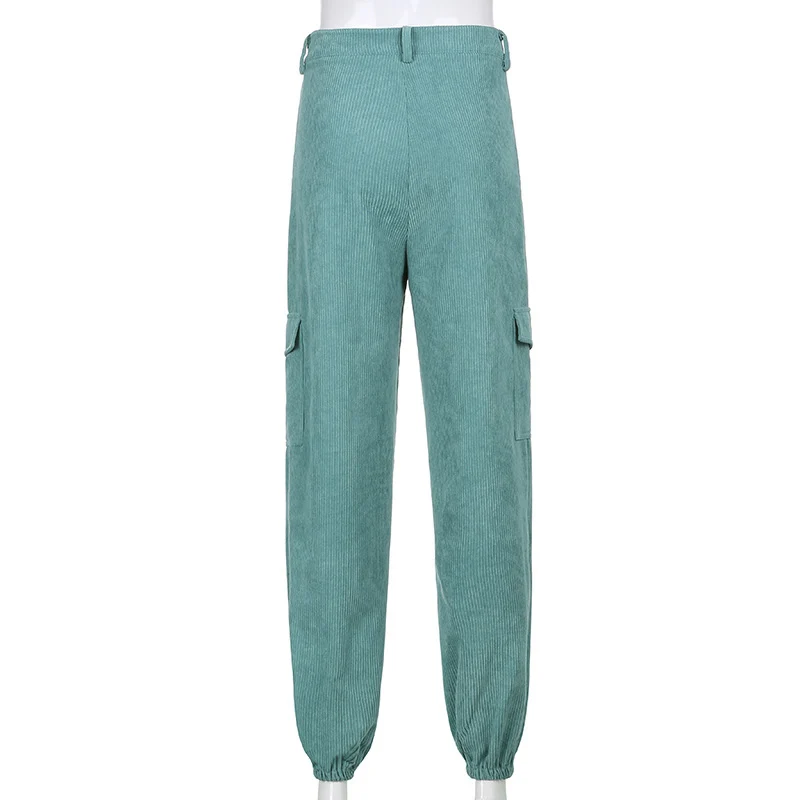 YYXZ Spring Fashion Slim SML Solid Color Big Pockets High Waist Woman Casual Straight Corduroy Pants Lady Ankle Banded Trousers
YYXZ Spring Fashion Slim SML Solid Color Big Pockets High Waist Woman Casual Straight Corduroy Pants Lady Ankle Banded Trousers
