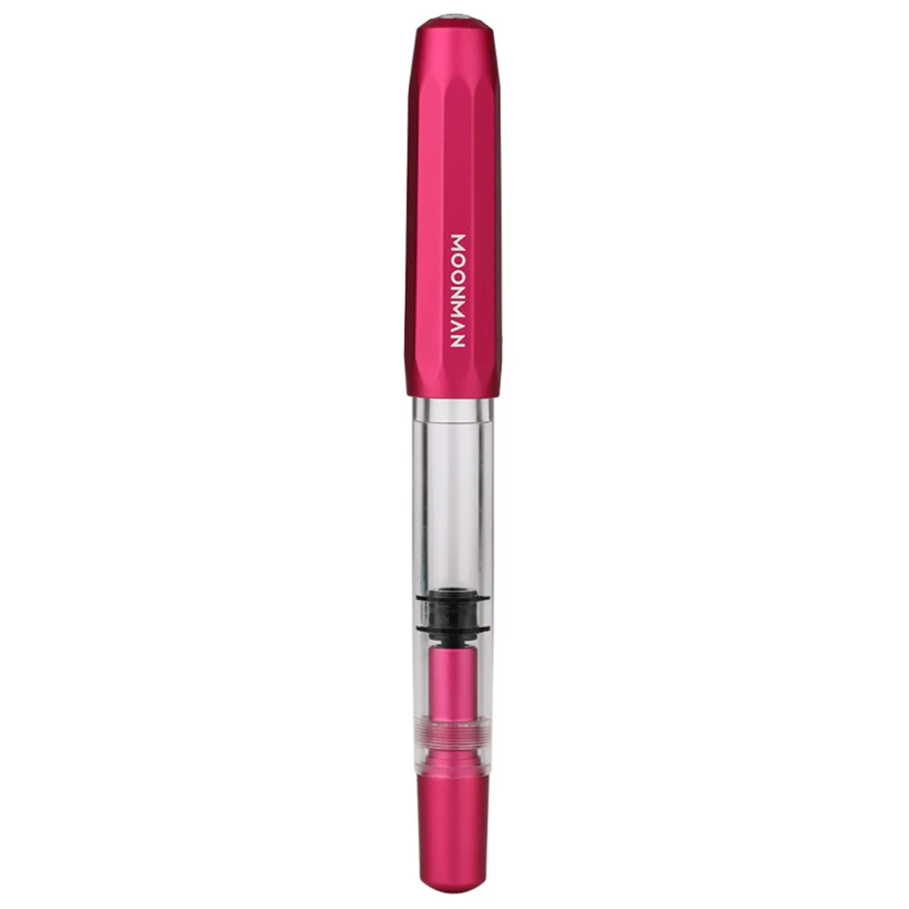 Business Large Capacity Aluminum Alloy Clear Tube School Piston Office Fountain Pen Fine Nib 0.5mm Smooth Fashion Stationery
Business Large Capacity Aluminum Alloy Clear Tube School Piston Office Fountain Pen Fine Nib 0.5mm Smooth Fashion Stationery