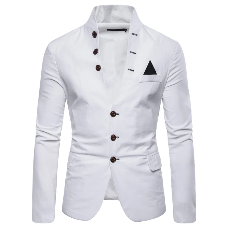 2021 Four Seasons New Multi-button Collarless Long Sleeve Fashion Cut Men Leisure Suit Jacket Smart Casual Men Blazer Slim Fit
2021 Four Seasons New Multi-button Collarless Long Sleeve Fashion Cut Men Leisure Suit Jacket Smart Casual Men Blazer Slim Fit