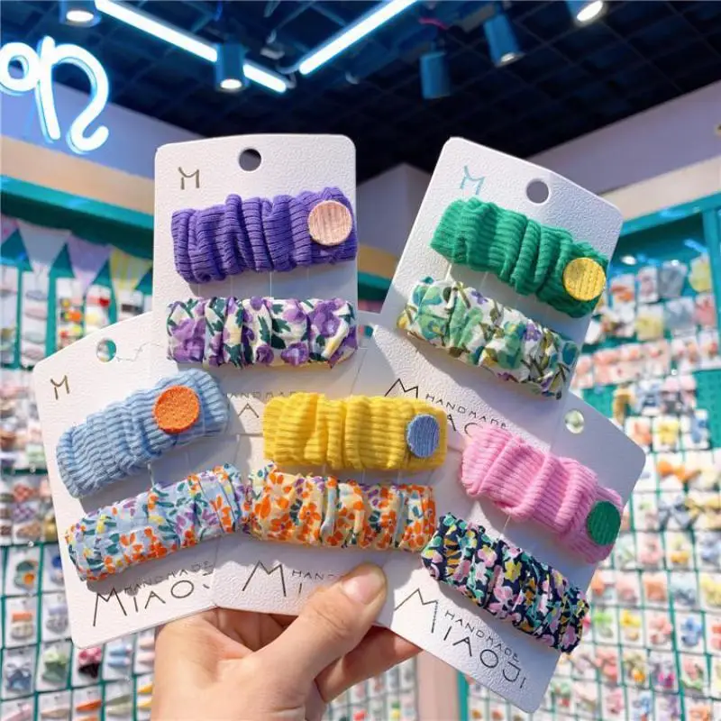 Girls Hair Accessories Pleated Hair Pins Baby Clip Button Shape Barrettes Toddlers Kids Cute Floreal Print Headddress 2 Piece
Girls Hair Accessories Pleated Hair Pins Baby Clip Button Shape Barrettes Toddlers Kids Cute Floreal Print Headddress 2 Piece