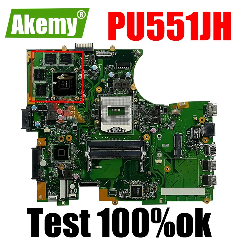 PU551JH 2GB Video memory N15P-Q1-A2 Mainboard For ASUS PU551JH PU551J PU551 Laptop Motherboard Test 100% ok
PU551JH 2GB Video memory N15P-Q1-A2 Mainboard For ASUS PU551JH PU551J PU551 Laptop Motherboard Test 100% ok