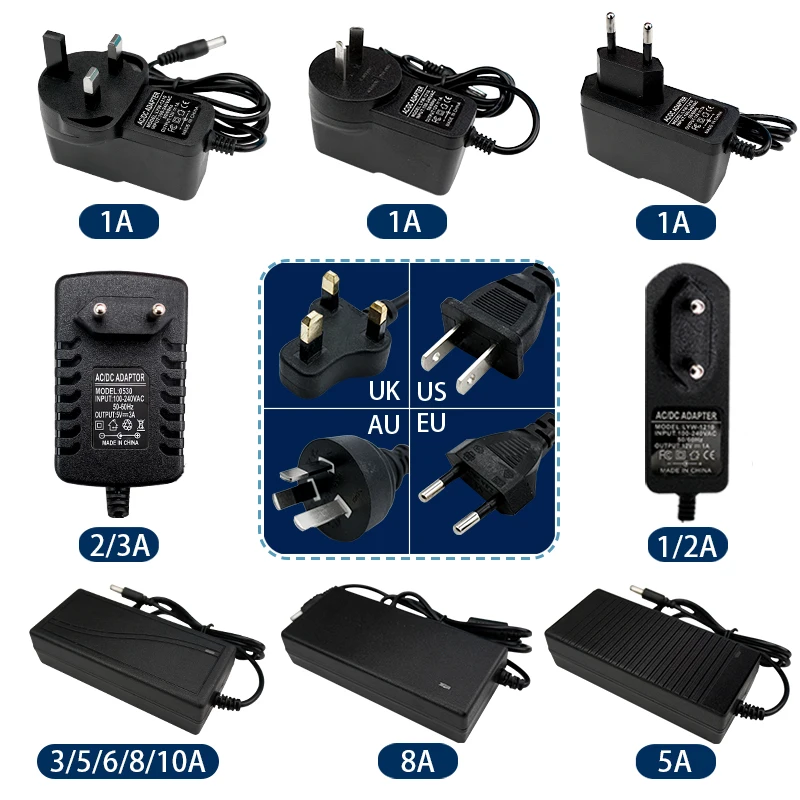 DC 5V 12V освещение Трансформатор переменного тока 110V 220V Переключая Питание 1A 2A 3A 5A 6A 8A 10A светодиодный адаптер питания для CCTV светодиодный пото...
DC 5V 12V освещение Трансформатор переменного тока 110V 220V Переключая Питание 1A 2A 3A 5A 6A 8A 10A светодиодный адаптер питания для CCTV светодиодный пото...