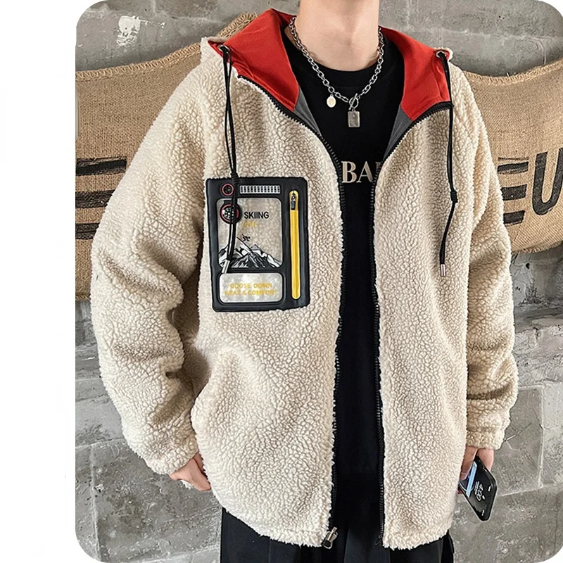 Осень-зима 2021, Мужская Ретро японская Двусторонняя одежда, пальто из овечьей шерсти, мужское свободное хлопковое пальто средней длины для п...
Осень-зима 2021, Мужская Ретро японская Двусторонняя одежда, пальто из овечьей шерсти, мужское свободное хлопковое пальто средней длины для п...