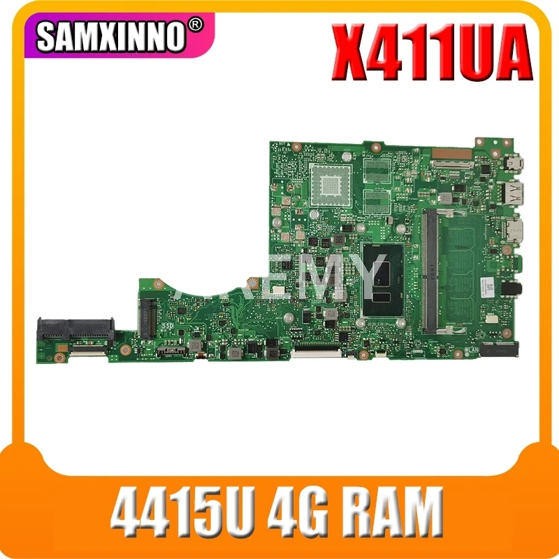 Akemy для Asus X411 X411U X411UN X411UQ материнская плата для ноутбука X411UA материнская плата протестирована W/ 4415U 4G RAM
Akemy для Asus X411 X411U X411UN X411UQ материнская плата для ноутбука X411UA материнская плата протестирована W/ 4415U 4G RAM