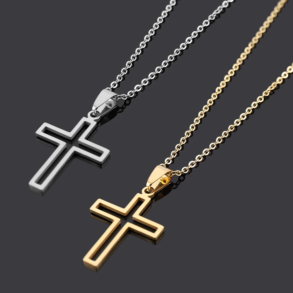 Ожерелье с крестом из титановой стали для мужчин и женщин, модное колье из нержавеющей стали в стиле панк, хип-хоп, рок, Подарочная цепочка на...
Ожерелье с крестом из титановой стали для мужчин и женщин, модное колье из нержавеющей стали в стиле панк, хип-хоп, рок, Подарочная цепочка на...