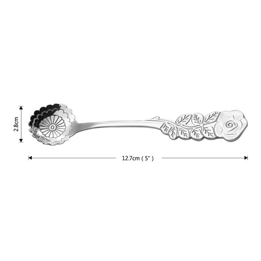 Creative Flower Shape Spoons Stainless Steel Coffee Tea Stirring Spoons Dessert Ice Cream Scoop Home Kitchen Dinnerware
Creative Flower Shape Spoons Stainless Steel Coffee Tea Stirring Spoons Dessert Ice Cream Scoop Home Kitchen Dinnerware