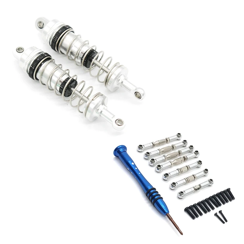 2 комплекта автозапчастей на радиоуправлении: 1 комплект металлических амортизаторов и 1 комплект металлических сцеплений тяга сервопривод... 
2 комплекта автозапчастей на радиоуправлении: 1 комплект металлических амортизаторов и 1 комплект металлических сцеплений тяга сервопривод...