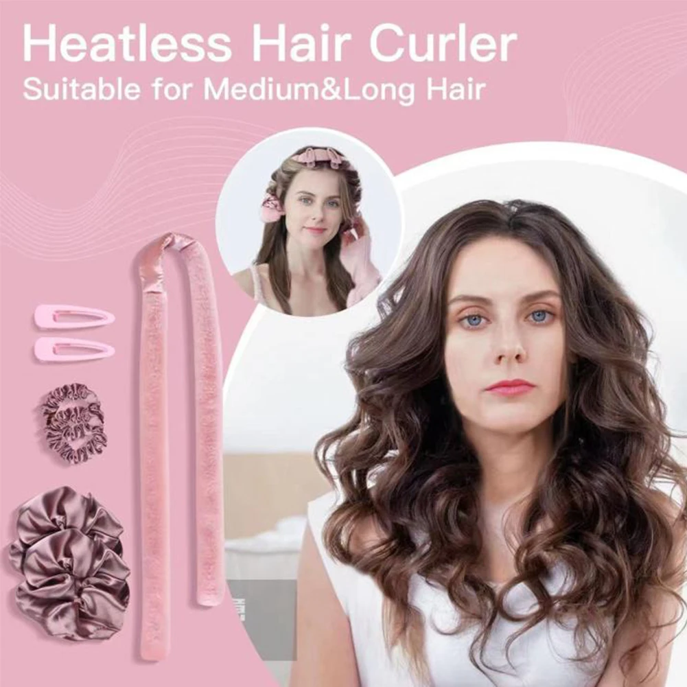 Heatless Curling Rod Headband No Heat Hair Curler Overnight Lazy Hair Rollers for Short Long Hair DIY Hair Styling Tools
Heatless Curling Rod Headband No Heat Hair Curler Overnight Lazy Hair Rollers for Short Long Hair DIY Hair Styling Tools