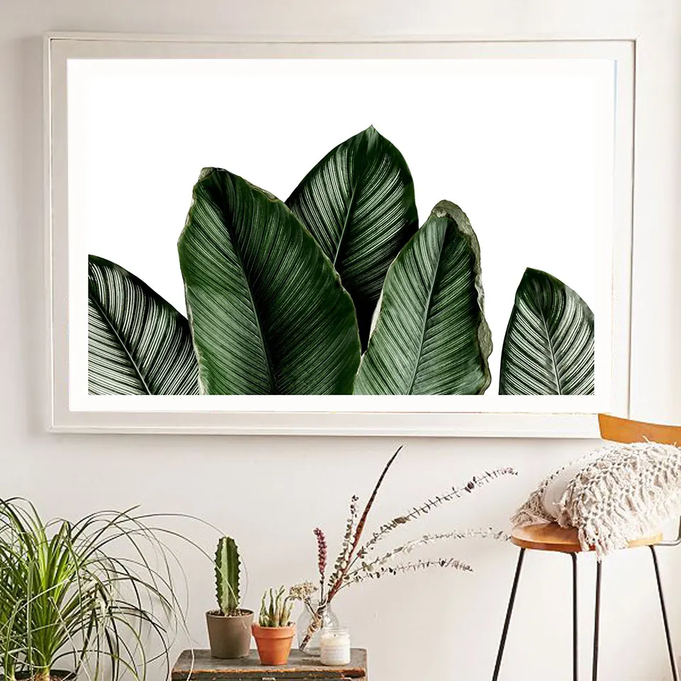 Green Leaves Poster Nordic Canvas Painting Palm leaf Wall Art Pictures For Living Room Modern Home Decorative Prins On The Wall
Green Leaves Poster Nordic Canvas Painting Palm leaf Wall Art Pictures For Living Room Modern Home Decorative Prins On The Wall
