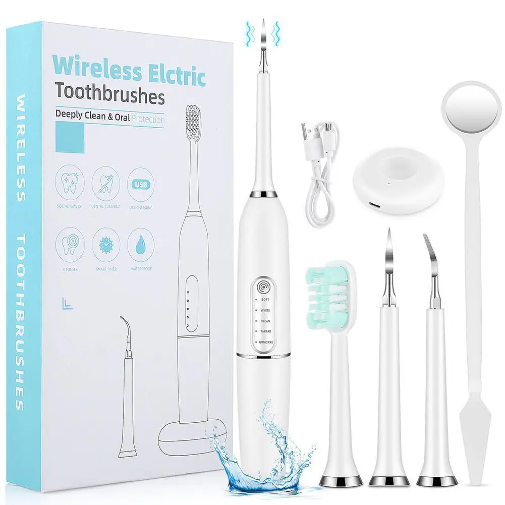 Sonic Electric Toothbrushes IPX7 Waterproof USB Charger Rechargeable Tooth Brushes Dental Calculus Remover Teeth Whitening Tool 
Sonic Electric Toothbrushes IPX7 Waterproof USB Charger Rechargeable Tooth Brushes Dental Calculus Remover Teeth Whitening Tool