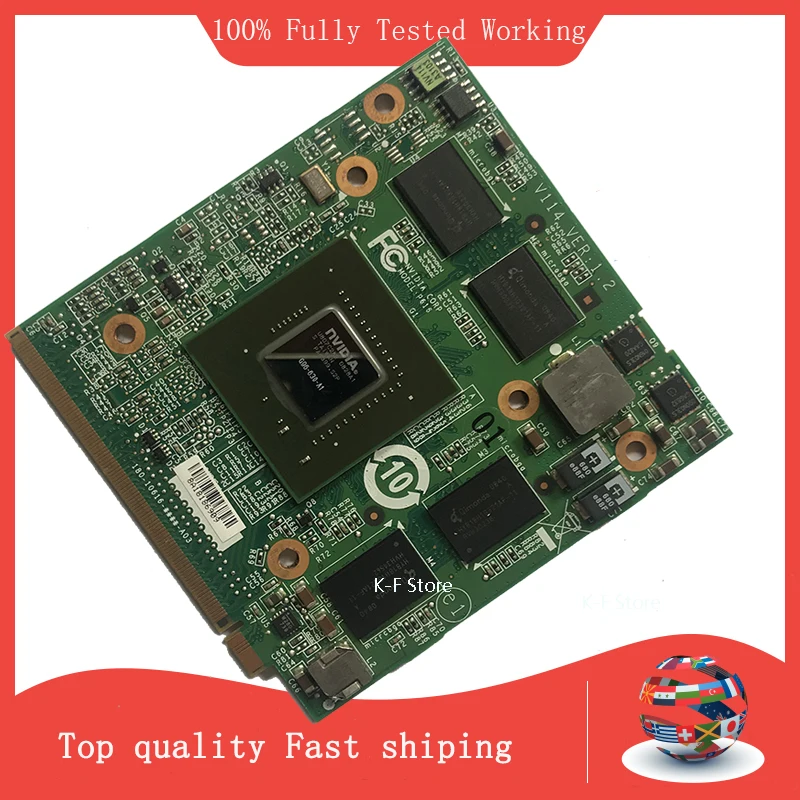Для Acer Aspire 4930 5930 6930 6935 7530 7730 9730 8930G ноутбука видеокарта GeForce 9600M GS GDDR3 512 Мб MXM G96 600 C1|card