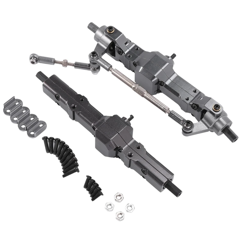 Metal Front / Rear Bridge Axle Gear Box for WPL C14 C24 B14 B24 B16 B36 1/16 RC Car Truck Rock Crawler Trucks
Metal Front / Rear Bridge Axle Gear Box for WPL C14 C24 B14 B24 B16 B36 1/16 RC Car Truck Rock Crawler Trucks