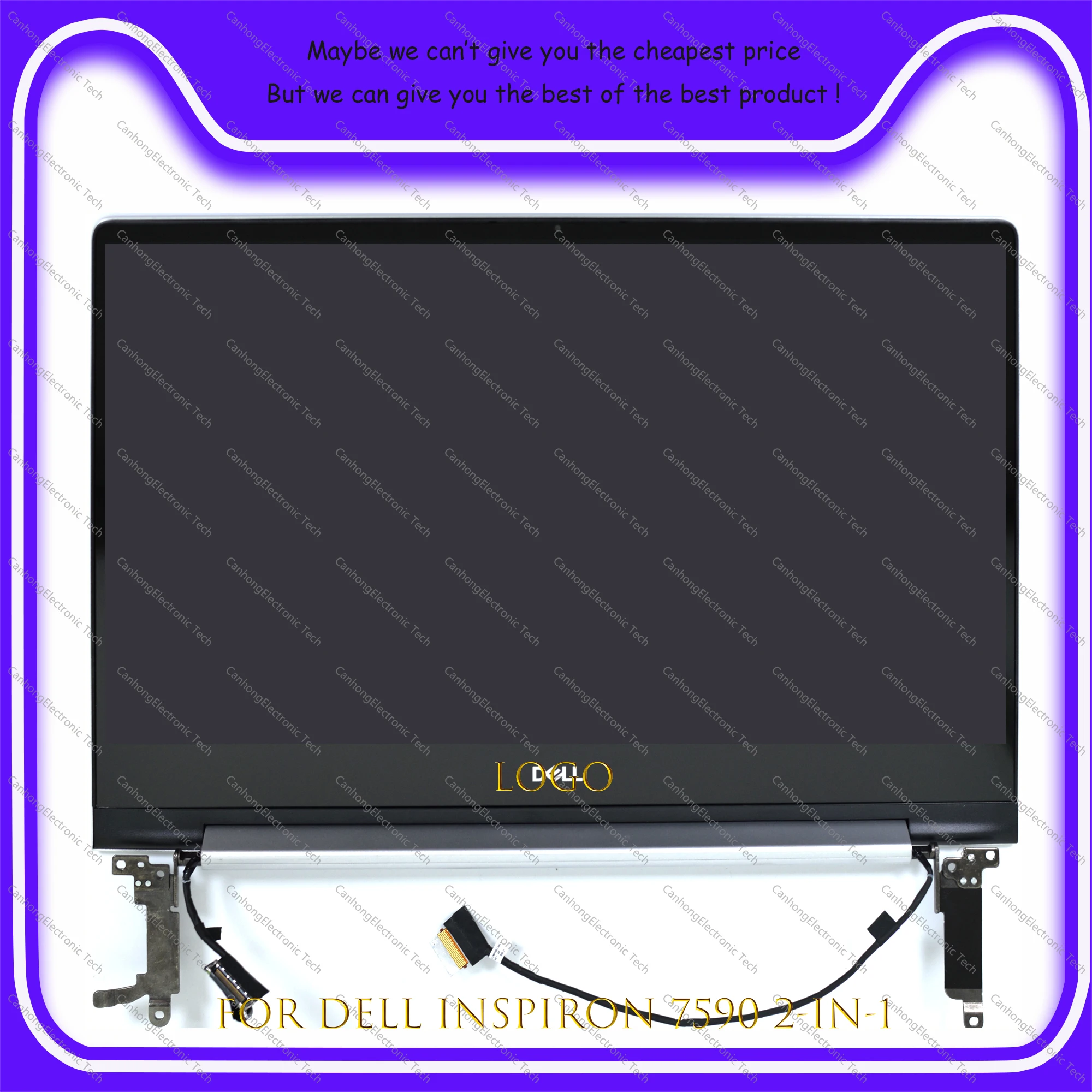 Для Dell Inspiron 15 7590 7591 2 в 1 P83F P83F001 p84f p84f001 панель дисплея для ноутбука сенсорный