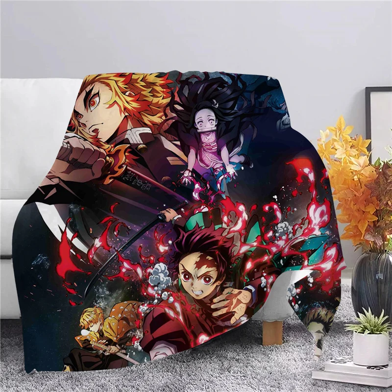 Mode Anime Dämon Slayer Kimetsu Keine Yaiba Flanell Weiche Warme Decke Druck Quilt Bettwäsche Abdeckung Sofa Reise Büro Decke 
Mode Anime Dämon Slayer Kimetsu Keine Yaiba Flanell Weiche Warme Decke Druck Quilt Bettwäsche Abdeckung Sofa Reise Büro Decke