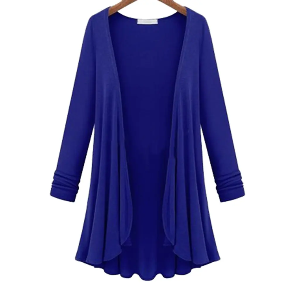 2020 NEW Women Fashion Cotton Top Thin Blouse Long Sleeve Summer Cardigan Sweater Coat Big Size Flounce Plus Size
2020 NEW Women Fashion Cotton Top Thin Blouse Long Sleeve Summer Cardigan Sweater Coat Big Size Flounce Plus Size