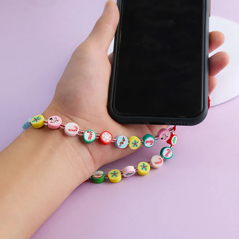 Fashion Mobile Phone Lanyard for Women Anti-Lost Pottery Beads Phone Chains Rope for Cell Phone Case Hanging Cord Strap
Fashion Mobile Phone Lanyard for Women Anti-Lost Pottery Beads Phone Chains Rope for Cell Phone Case Hanging Cord Strap