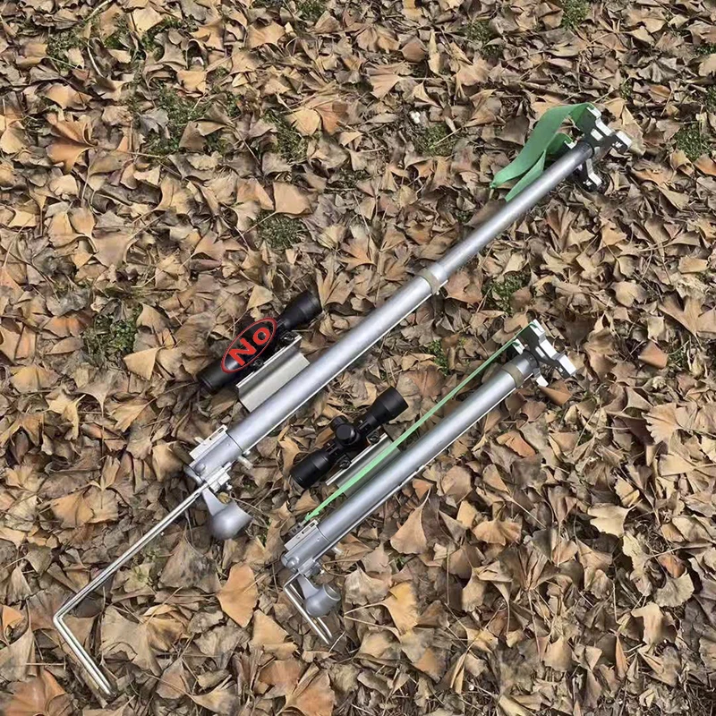 New Great Power Slingshot Rifle Telescopic Rod Portable Folded Catapult Shooting Toy Outdoor Hunting Slingshot Precise Blow WK10
New Great Power Slingshot Rifle Telescopic Rod Portable Folded Catapult Shooting Toy Outdoor Hunting Slingshot Precise Blow WK10