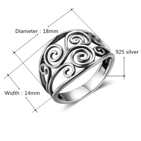 Vintage Female Hollow Flower Jewelry Classic Silver Color Wedding Rings For Women Charm Engagement Wedding Valentines Day Gifts
Vintage Female Hollow Flower Jewelry Classic Silver Color Wedding Rings For Women Charm Engagement Wedding Valentines Day Gifts