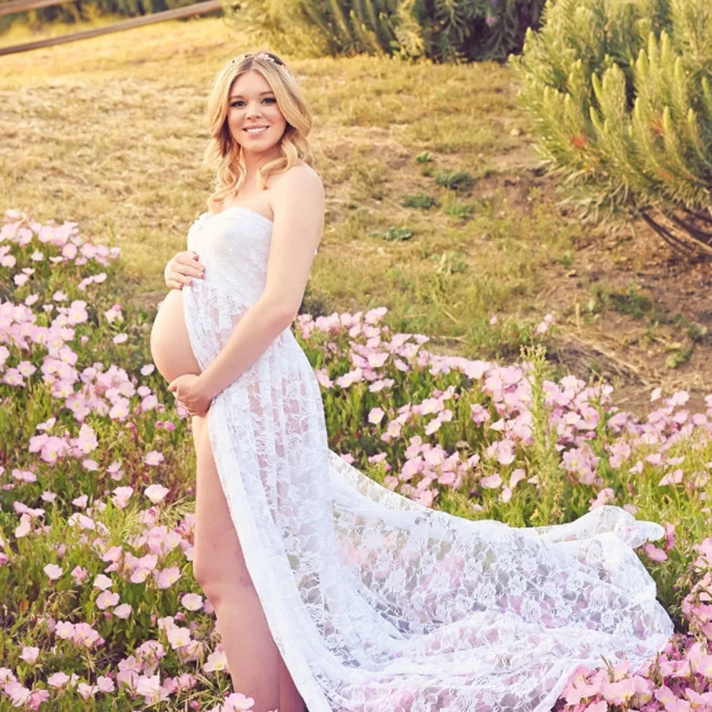 Strapless Maternity Chiffon Long Dresses Split Open Front Maternity Long Dresses For Photo Shooting White Pregnancy Maxi Dress
Strapless Maternity Chiffon Long Dresses Split Open Front Maternity Long Dresses For Photo Shooting White Pregnancy Maxi Dress