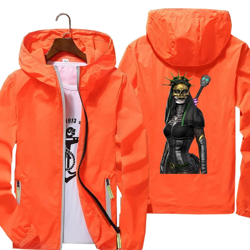 Custom Men Women Mileena Mortal Kombat 6 Jacket Thin Outwear Windbreake Jacket Windproof Coat Outdoor Sports Coats
Custom Men Women Mileena Mortal Kombat 6 Jacket Thin Outwear Windbreake Jacket Windproof Coat Outdoor Sports Coats