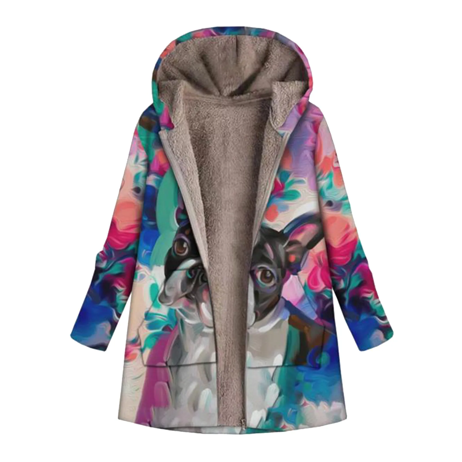 2021 Vintage Jackets Women Winter Leisure Printed Hooded Plush Padded Jacket Plus Fleece Warm Cotton Coat Chaqueta Mujer
2021 Vintage Jackets Women Winter Leisure Printed Hooded Plush Padded Jacket Plus Fleece Warm Cotton Coat Chaqueta Mujer