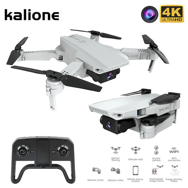 KALIONE KF609 Дрон HD 4k камера Wi Fi передача в реальном времени Fpv с сохранением высоты