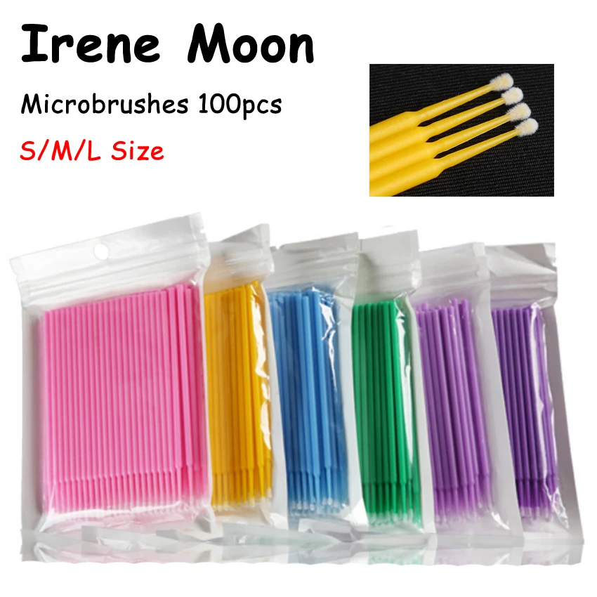 100pcs Disposable Makeup Brush Individual Eyelash Extension Applicator Lash Removing Swab Mascara Brush Eyelash Extension Tool
100pcs Disposable Makeup Brush Individual Eyelash Extension Applicator Lash Removing Swab Mascara Brush Eyelash Extension Tool