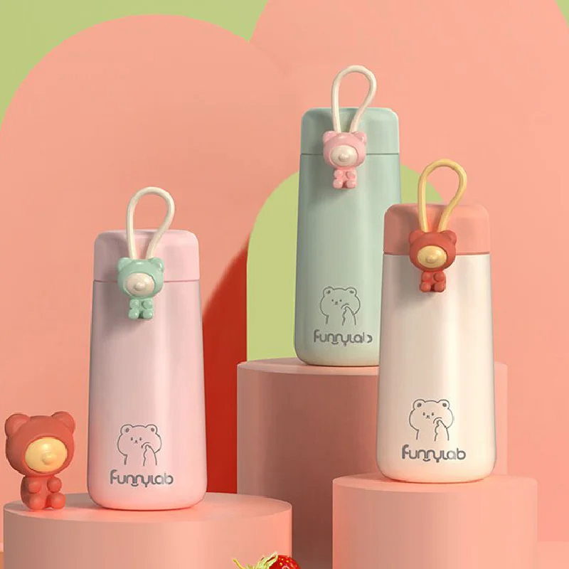 Cute portable cup high color water cup small capacity 304 stainless steel kettle thermos cup
Cute portable cup high color water cup small capacity 304 stainless steel kettle thermos cup