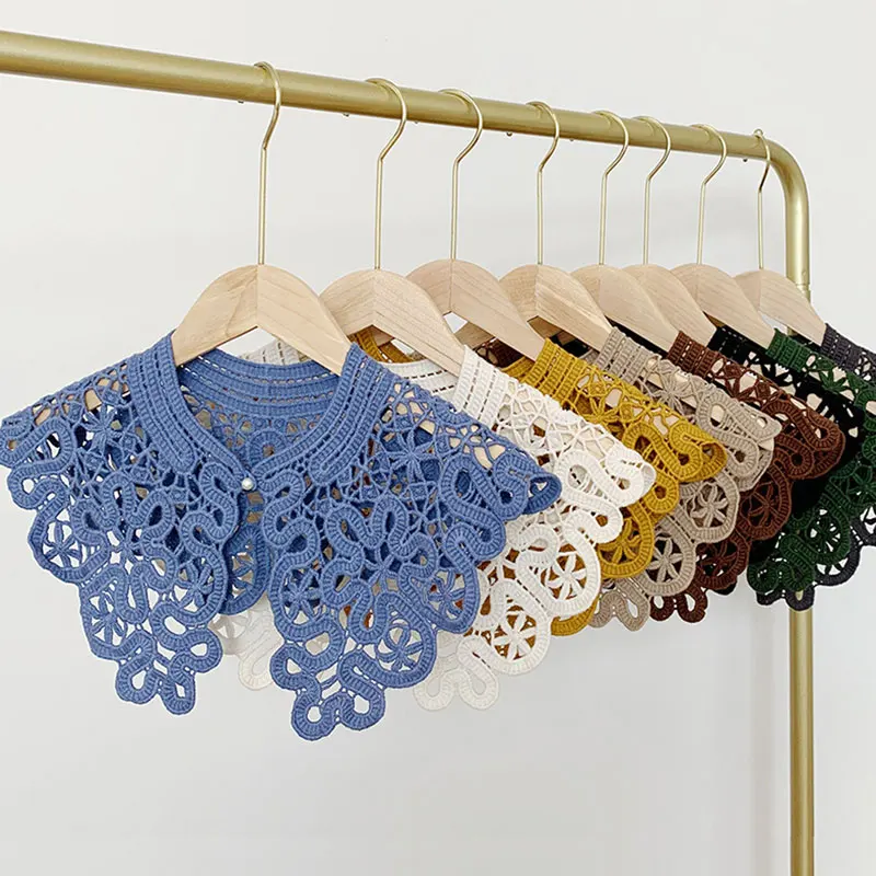 25 Styles Fake Collars Shawl 2021 O-Neck Doll False Collar Shirt Women Hollow Crochet Lace Detachable Collar Half Shirt Faux Co
25 Styles Fake Collars Shawl 2021 O-Neck Doll False Collar Shirt Women Hollow Crochet Lace Detachable Collar Half Shirt Faux Co