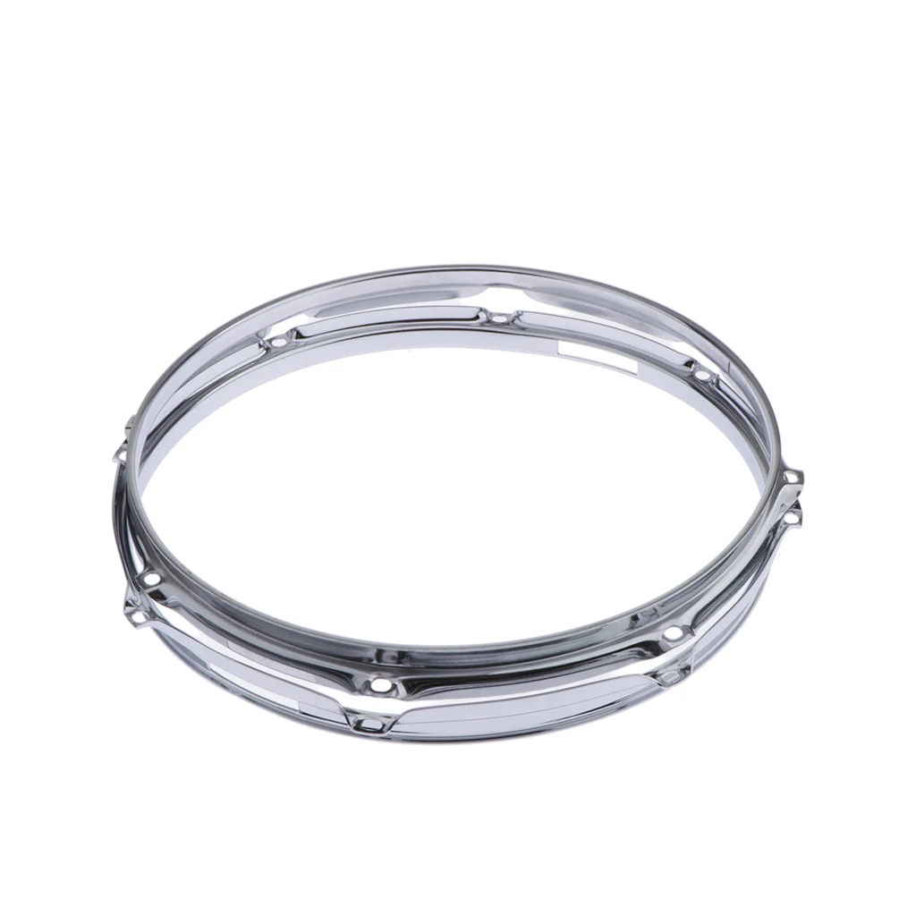 Pair Die-cast 8-lug Snare Drum Hoop - Batter Side - Zinc Alloy - 13 inch 1.5mm
Pair Die-cast 8-lug Snare Drum Hoop - Batter Side - Zinc Alloy - 13 inch 1.5mm
