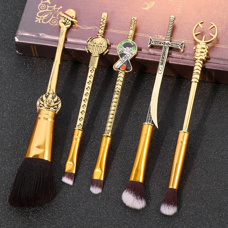 Creative New Product Pirate Series 20th Anniversary Animation Works High-quality Metal Electroplated Handle Makeup Brush Set Cra
Creative New Product Pirate Series 20th Anniversary Animation Works High-quality Metal Electroplated Handle Makeup Brush Set Cra