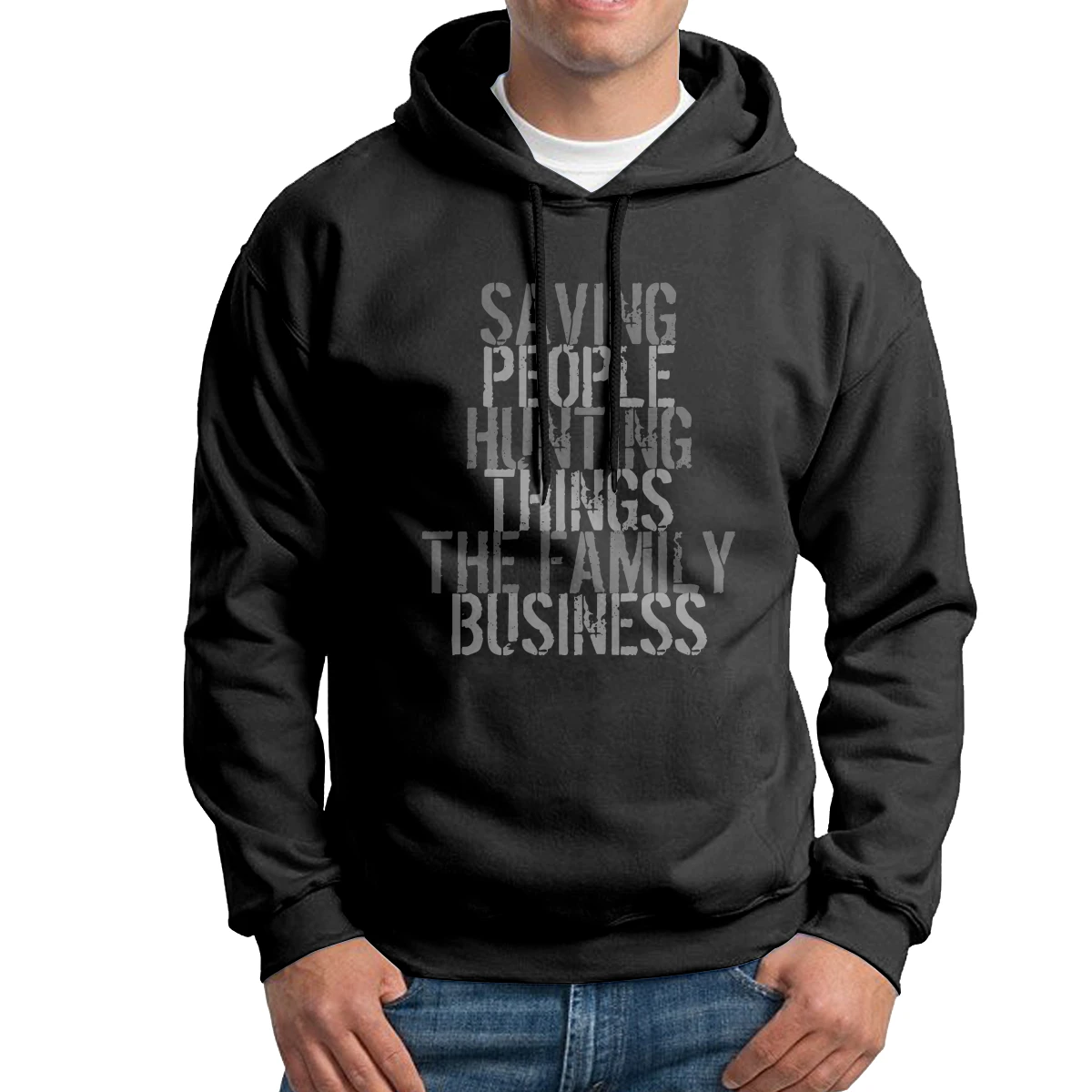Supernatural Quote Family Business Hoodies Man Vintage Hooded Tops 100% Cotton Birthday Present Hooded Sweatshirt
Supernatural Quote Family Business Hoodies Man Vintage Hooded Tops 100% Cotton Birthday Present Hooded Sweatshirt