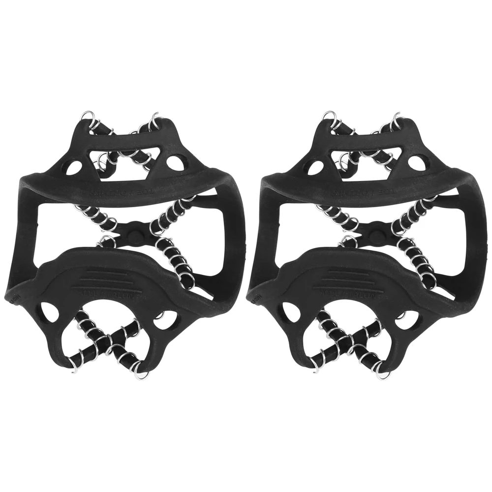 1 Pair Ice Crampons Winter Snow Boot Shoes Covers Ice Gripper Anti-skid Snow Traction Cleats
1 Pair Ice Crampons Winter Snow Boot Shoes Covers Ice Gripper Anti-skid Snow Traction Cleats