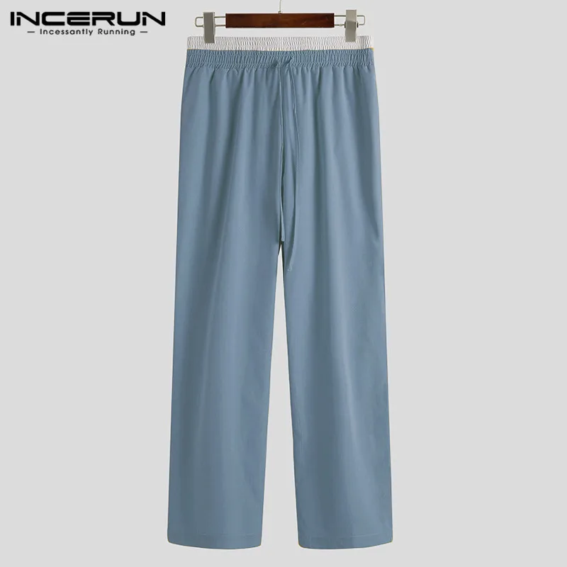 Man Solid Color Loose Straight Joggers Baggy Pantalones INCERUN MenS Casual Pants Fashion Patchwork Drawstring Trousers S-5XL 7
Man Solid Color Loose Straight Joggers Baggy Pantalones INCERUN MenS Casual Pants Fashion Patchwork Drawstring Trousers S-5XL 7