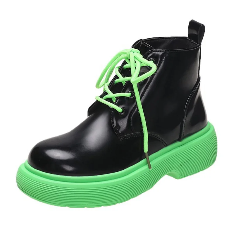 Green bottom Martin boots female British style 2021 new spring and autumn single boots increase thick bottom hot girl sweet and
Green bottom Martin boots female British style 2021 new spring and autumn single boots increase thick bottom hot girl sweet and