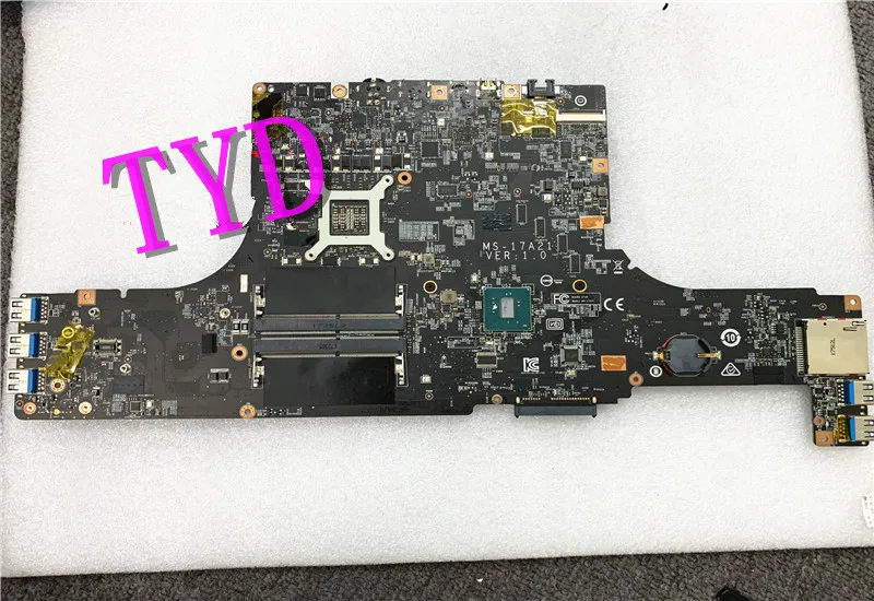 Оригинальная материнская плата для ноутбука MSI GT75 GT75VR 7RE 7RF MS-17A2 SR32Q 100% полностью протестирована и быстрая доставка
Оригинальная материнская плата для ноутбука MSI GT75 GT75VR 7RE 7RF MS-17A2 SR32Q 100% полностью протестирована и быстрая доставка