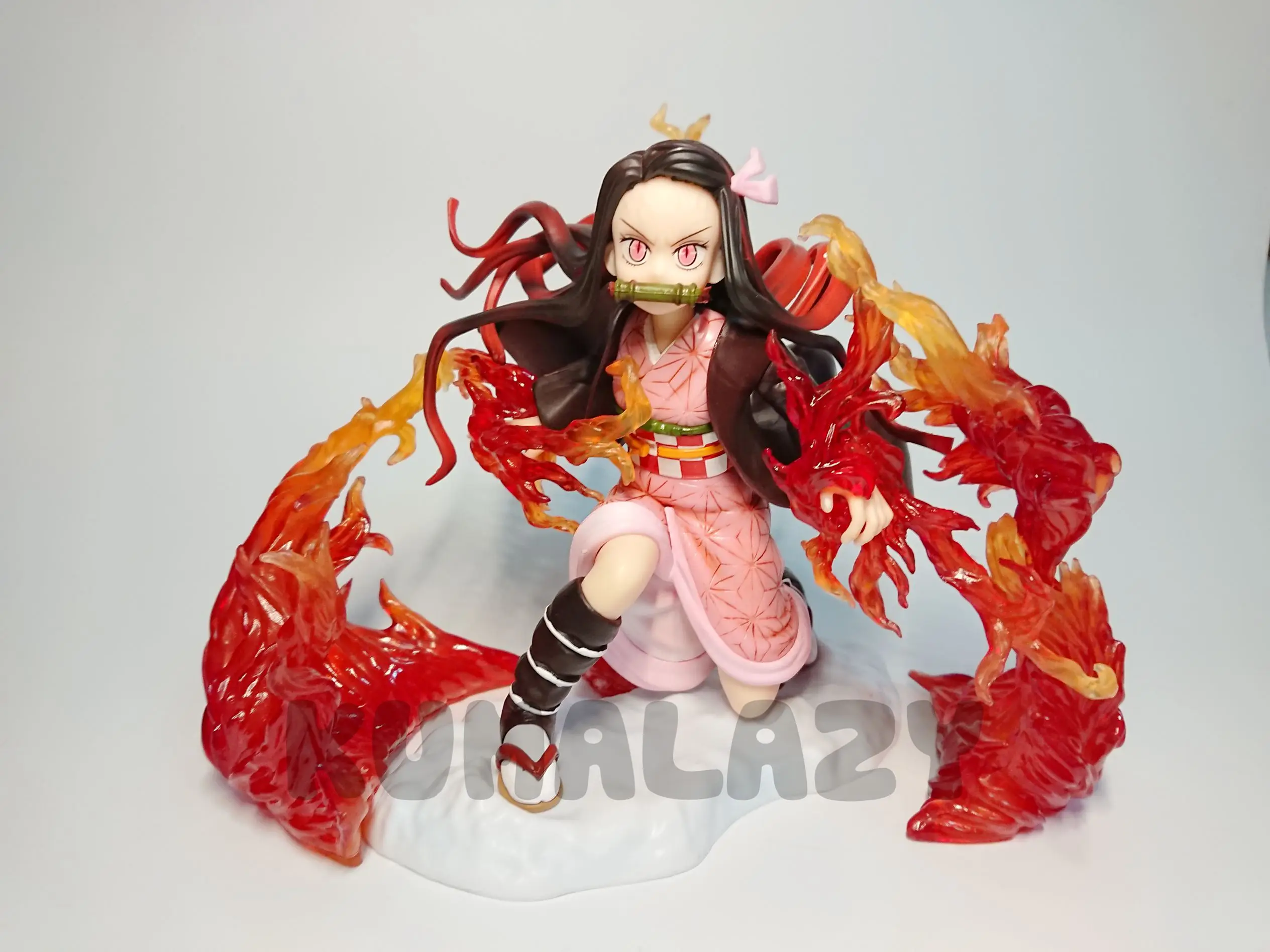 Kimetsu No Yaiba Demon Slayer Nezuko Kamado Tanjirou BLOOD FIRE Light Effect DIY 190mm PVC Action Figure Model
Kimetsu No Yaiba Demon Slayer Nezuko Kamado Tanjirou BLOOD FIRE Light Effect DIY 190mm PVC Action Figure Model