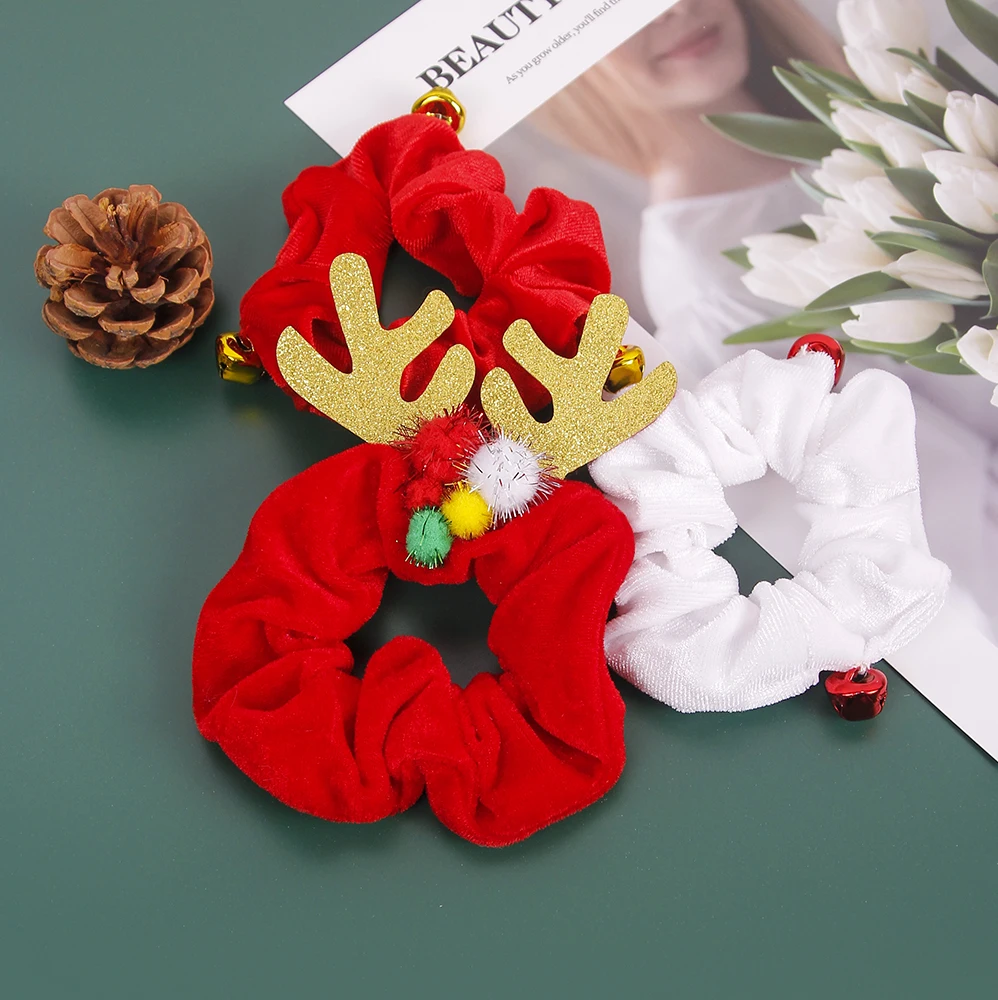 Fashion Christmas headband elastic new bells antlers headband hair rope ponytail headdress hair accessories
Fashion Christmas headband elastic new bells antlers headband hair rope ponytail headdress hair accessories