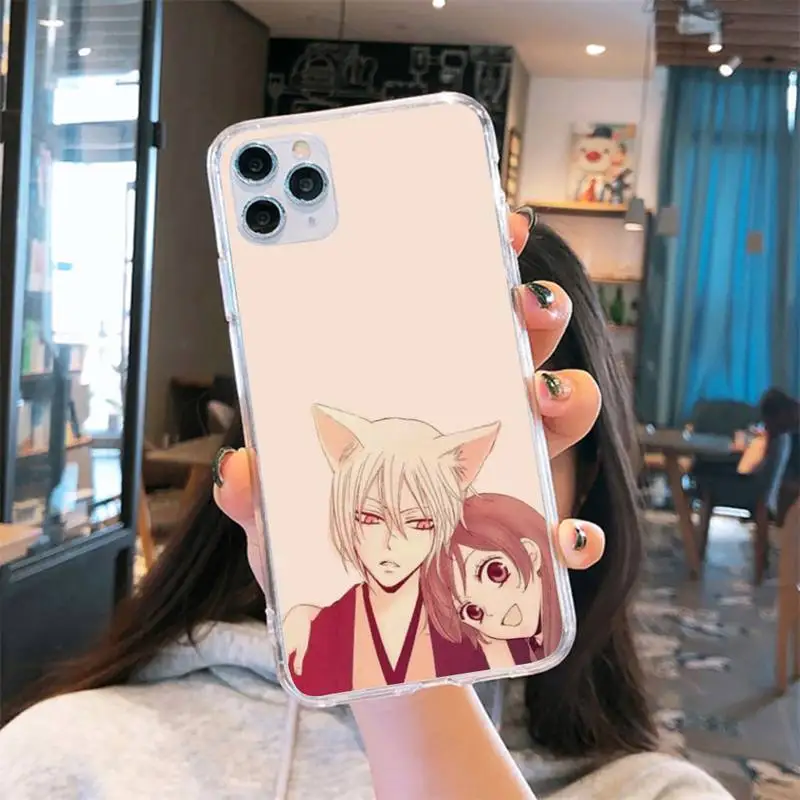 Kamisama Hajimemashita Tomoe Phone Case Transparent for iPhone 6 7 8 11 12 s mini pro X XS XR MAX Plus cover funda shell