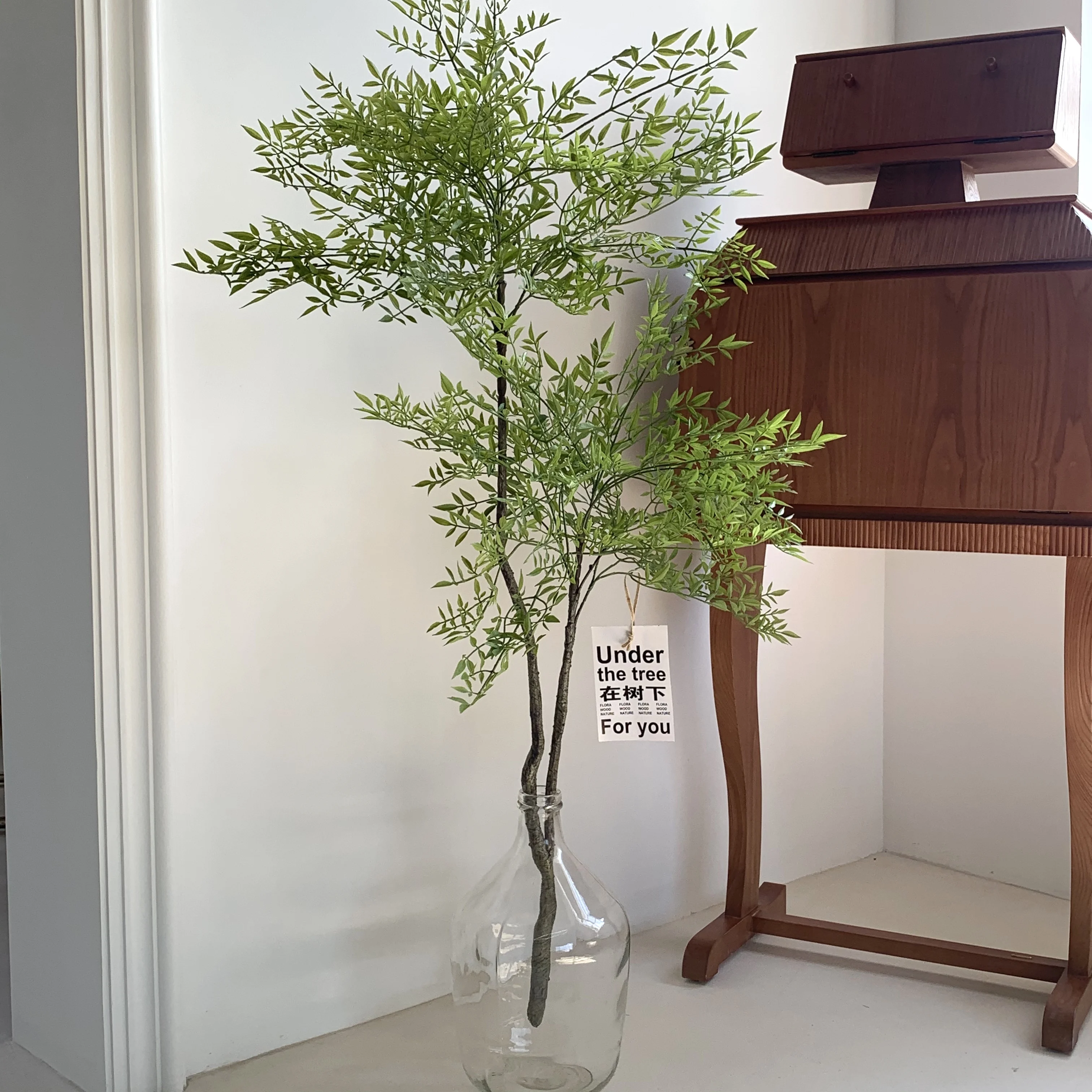 Nordic ins simulation plant wealth Nantian bamboo fake green plant bonsai interior decoration Ma Zuimu
Nordic ins simulation plant wealth Nantian bamboo fake green plant bonsai interior decoration Ma Zuimu