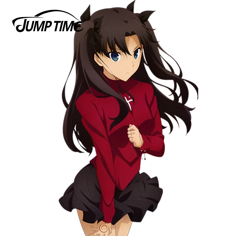 Автомобильный Стайлинг JumpTime 13 см x 7 Fate stay night аниме сексуальная девушка Tohsaka Rin