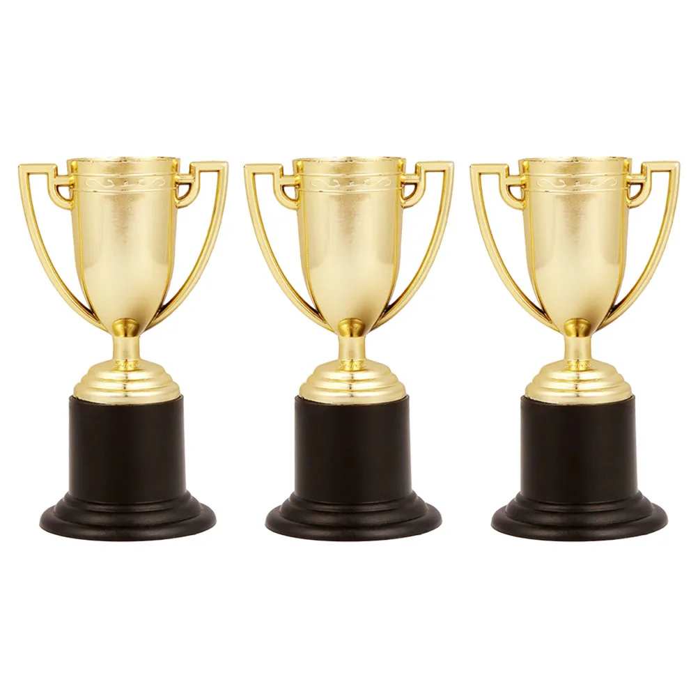 3 Pcs Trophy Golden Plastic Award Trophy Cup Reward for Game Competition Student Sport
3 Pcs Trophy Golden Plastic Award Trophy Cup Reward for Game Competition Student Sport