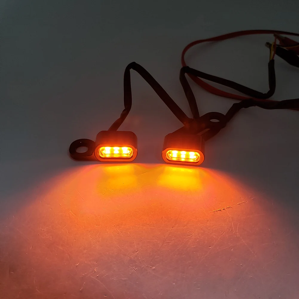 1Pair Motorcycle Front Turn Signal Light Mini Lamp For Harley Dyna 1999-2017 / Softails 2000-2014 & Sportsters 1996-2003
1Pair Motorcycle Front Turn Signal Light Mini Lamp For Harley Dyna 1999-2017 / Softails 2000-2014 & Sportsters 1996-2003