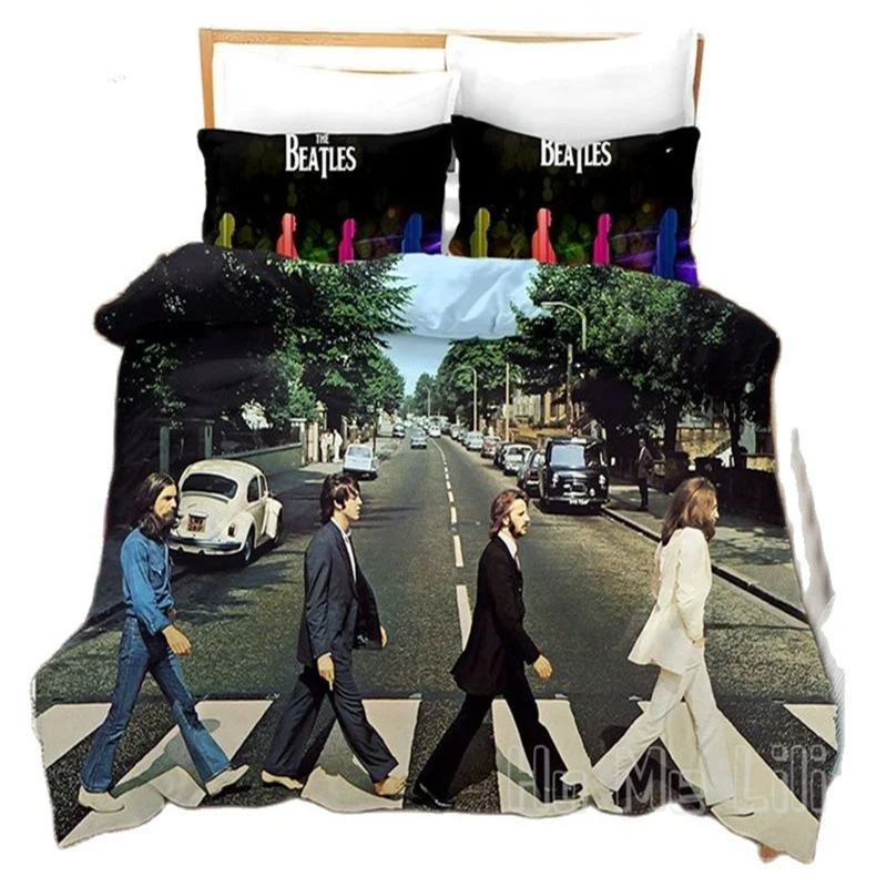 The Band Four Men ходит по пересекающейся полосе пододеяльник от Ho Me Lili с наволочками Комплект постельного белья Калифорния персонализированный
The Band Four Men ходит по пересекающейся полосе пододеяльник от Ho Me Lili с наволочками Комплект постельного белья Калифорния персонализированный